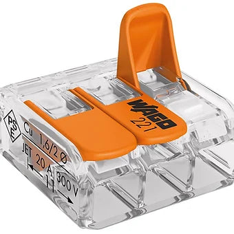 Wago 221-413 3 Way Connector