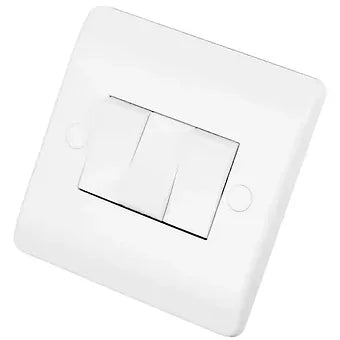 Scolmore Click Mode CMA013 3 Gang 2 Way Light Switch White