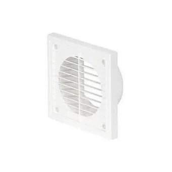 White PVC Fixed Grille 100mm