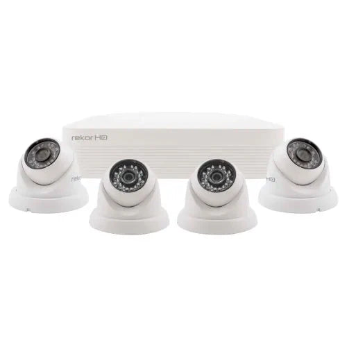 ESP REKHD4KD2W DOME CAMERA CCTV KIT WHITE