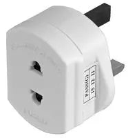 Shaver Adaptor 1A White