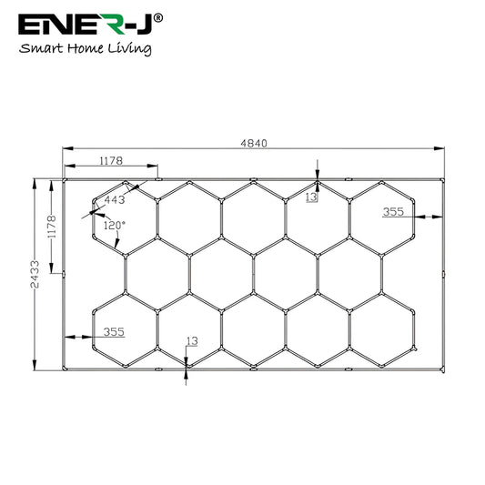 600W Car Showroom Light PC T5 Tubes, 4000K, 100-120lm/W
