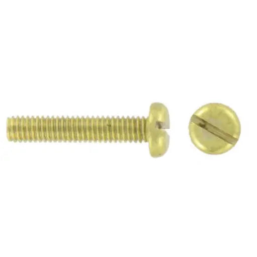 Brass pan head screw 3.5MM x 16mm PK100